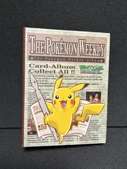 Box File No Cards Weekly Carddass 2005 Pokemon TCG Card Japanese Vintage - Image 4