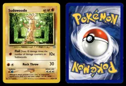 Sudowoodo 77/111 Unlimited Common Neo Genesis Pokemon Card - Image 1