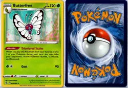 Pokemon Card - Butterfree Fusion Strike 003/264 2021 Rare Holo Holo Near Mint - Image 3