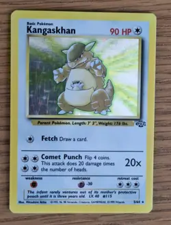 Pokemon TCG Kangaskhan Jungle Card 5/64 - Image 1