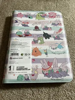Pokemon Center TCG: We're Goomy Zip Binder - 9 Pocket - 360 Cards Storage - Image 1