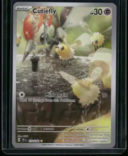 Cutiefly 172/162 Holo Temporal Forces Pokemon Card 2024 Near Mint - Image 2