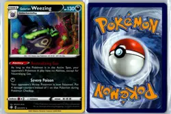 Galarian Weezing Holo Shining Fates 042/072 Rare Near Mint - Pokemon Card - Image 3