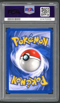 Pokemon Card - PSA 7 Houndoom 8/64 - Double Holo Error - Neo Revelation HOLO - Image 2