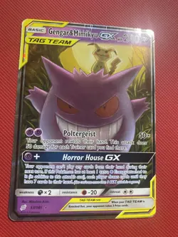 Gengar & Mimikyu GX 53/181 Tag Team Up Pokemon Card TCG - Image 3