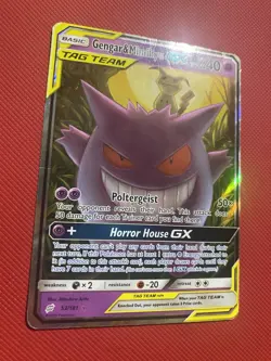 Gengar & Mimikyu GX 53/181 Tag Team Up Pokemon Card TCG - Image 4