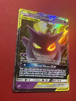 Gengar & Mimikyu GX 53/181 Tag Team Up Pokemon Card TCG - Image 5