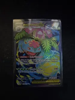 Mega Venusaur EX 155/132 Mega Evolution ENGLISH Pokemon TCG Card NM Ultra Rare - Image 1