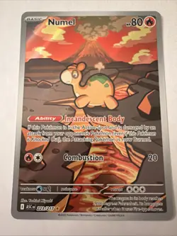 Numel 223/217 Illustration Rare Ascended Heroes Pokemon Card MINT - Image 1