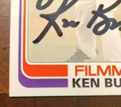 2019 TOPPS ARCHIVES FAN FAVORITES AUTO KEN BURNS FFA-KB FILMMAKER - Image 2