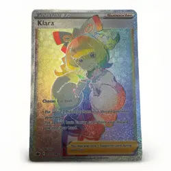 Klara (Secret) 217/198 Swsh06: Sword & Shield - Chilling Reign Holo - Image 1
