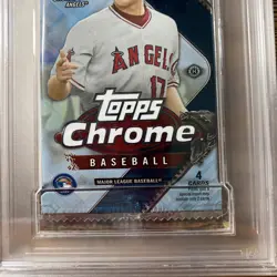 2018 Topps Chrome Foil Hobby Pack PSA 10 Shohei Ohtani Soto Acuna RC’s Pop 7 - Image 4