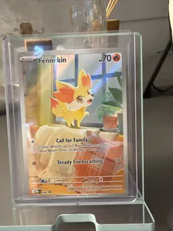 Pokemon TCG Fennekin Black Star Promo MEP080 - Image 1