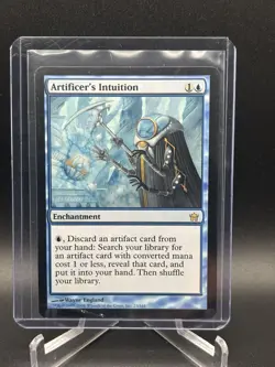 MTG: Fifth Dawn: Artificer's Intuition: HP see pictures - Image 1