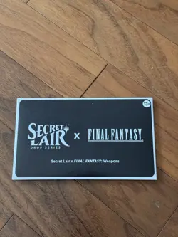 MTG Secret Lair x Final Fantasy: Weapons Non Foil English Edition New! - Image 1