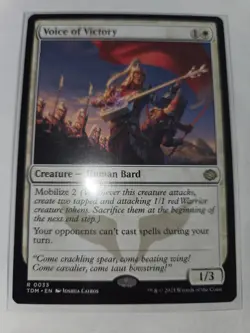 mtg, Voice of Victory Tarkir: Dragonstorm Regular NM - Image 1