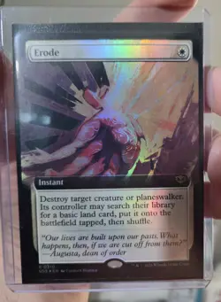 Erode (Extended Art) Secrets of Strixhaven Foil - Image 1