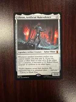 MTG - Ultron, Artificial Malevolence - Regular Mythic #252 - Marvel Super Heroes - Image 1