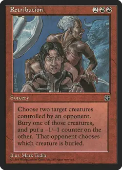 4 Retribution 4x x4 - NM - Homelands - SPARROW MAGIC - Image 1