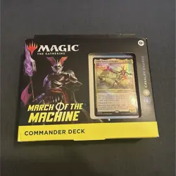 Wizards of the Coast MTG March of the Machine Cavalry Charge Commander 100 - Image 1