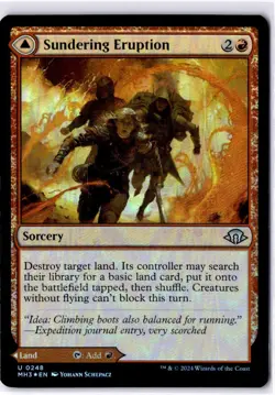 Sundering Eruption Modern Horizons 3 Foil NM U 0248 - Image 1