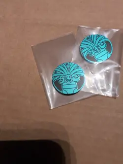 Pokemon Light Blue Exeggutor Mini Coin From 151 Chinese - Image 1