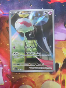 CHIMECHO 179/167 Illustration Rare Twilight Masquerade Pokemon Holo Near Mint - Image 1
