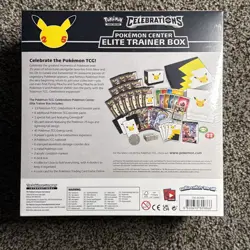 Pokemon Center Celebrations 25th Anniversary Elite Trainer Box SEALED PC ETB - Image 3