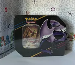 Pokemon Crown Zenith Galarian Articuno Tin, 5 Booster Packs with Articuno Promo - Image 1