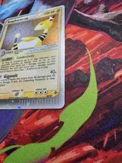 Pokemon TCG Ampharos ex 89/97 Dragon Holo & Unseen Forces Stamped Holo 1/115 - Image 3