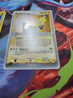 Pokemon TCG Ampharos ex 89/97 Dragon Holo & Unseen Forces Stamped Holo 1/115 - Image 4