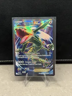 Pokemon TCG Rayquaza EX Holo Ultra Rare XY Roaring Skies 104/108 Lp - Image 1