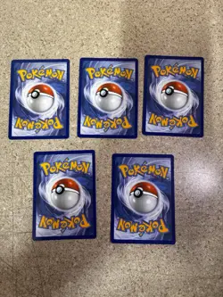 5x Slowpoke Promo MEP 086 Pitch Black Cosmos Holo Pokemon TCG Near Mint - Image 3