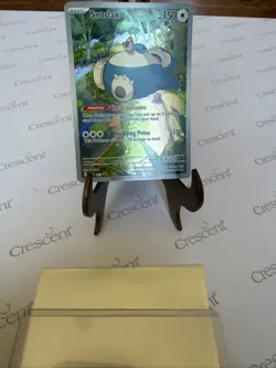 Pokemon 151 Snorlax SVP 051 Black Star ETB Promo Full Art Holo - Image 2
