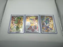 Pokemon First Partner Series 2 Johto Starter Set Chikorita Cyndaquil Totodile - Image 1