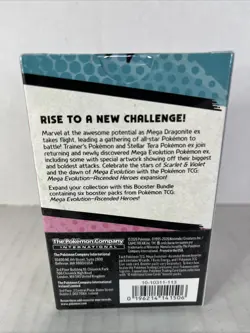 Pokemon TCG: Mega Evolution-Ascended Heroes Booster Bundle Box (6 Packs) Sealed - Image 2