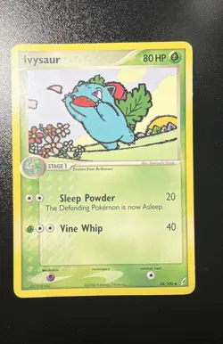 2006 Pokemon EX Crystal Guardians Ivysaur 34/100 Uncommon NM Vintage - Image 1