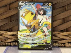 Zeraora V TG16/TG30 Holo V Rare Silver Tempest Trainer Gallery Pokemon Near Mint - Image 1