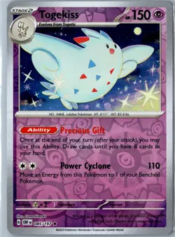 Togekiss Obsidian Flames 085/197 Rare Reverse Holo Near Mint Modern - Image 1