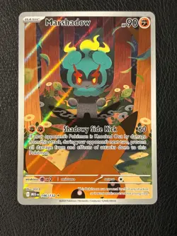 The Pokemon Company Marshadow 146/132 Me01 Illustration Rare Full Art Holo 90 - Image 1