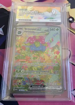 Pokemon Venusaur Ex 198/165 pokemon 151 SAR Ace 9 Mint - Image 1