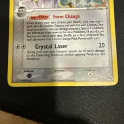 Deoxys - 2/17 - Holo - 2006 Pokemon Pop Series 4 LP/MP - Image 3