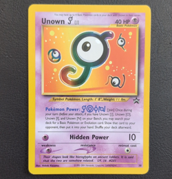 Pokemon TCG Unown [J] #38 Black Star Promo - Image 1
