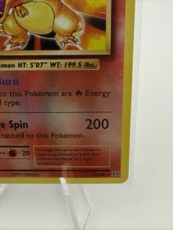 Pokemon Charizard 11/108 Evolutions Reverse Holo Rare English 2016 - Image 5