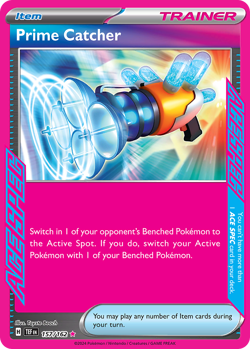 Prime Catcher 157/162 ACE SPEC Rare Temporal Forces Pokemon Holo Near Mint - Image 1