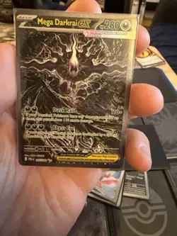 Pokemon TCG Mega Darkrai EX SIR 116/084 Pitch Black Near Mint English - Image 3