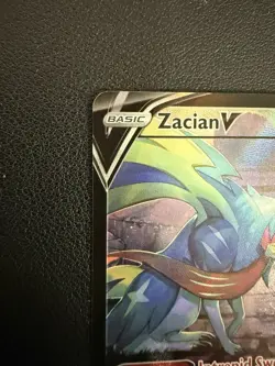 Pokemon TCG Zacian V TG21/TG30 Astral Radiance TG Holo Ultra Rare EN 220HP 2022 - Image 2