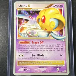 Nintendo Pokemon TCG Uxie LV.X 146/146 World Championships 2009 English - Image 1