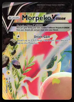 Morpeko V-Union SWSH215 LP Sword & Shield Promo Holo Promo Pokemon - Image 1