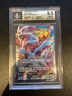 Pokemon Kyurem VMAX Ultra Rare Card 049/196, BGS 9.5 Gem Mint - Image 1